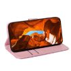 Tecno Camon 40 Pro 4G Pink Leather Magnetic Buckle Phone Case - 5