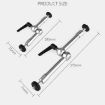 YELANGU A78 11" Stainless Steel Articulating Magic Arm - 3