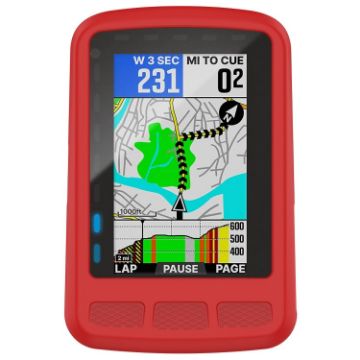Wahoo Elemnt Roam WFCC4 Red Silicone Protective Stopwatch Case - 1