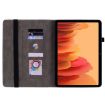 Samsung Galaxy Tab A7 T500 Butterfly Rose Leather Case (Green) - 5