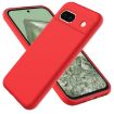 Google Pixel 8a Red Silicone Shockproof Case - Pure Color Edition - 1