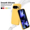 Pixel 10 Pro XL Yellow Silicone Shockproof Case for Google - 3