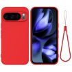 Pixel 10 Pro XL Red Liquid Silicone Shockproof Case - 1
