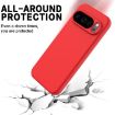 Pixel 10 Pro XL Red Liquid Silicone Shockproof Case - 5