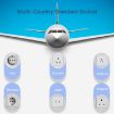 Yesido MC-09 Multi-function Universal Travel Adapter (Black) - 4
