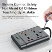Yesido MC-11 Multi-Functional Socket, 4 Plugs + PD 20W + 2 QC3.0 Ports - 5