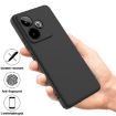 Realme GT 7/GT 7T 5G Black Silicone Dropproof Phone Case - 2