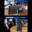 Motorola Edge 30 Ultra Camshield Case with Magnetic Holder (Black) - 6