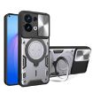 OPPO Reno8 5G Silver Sliding Camshield Magnetic Case - 1