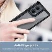 Motorola Edge 2024 Acrylic Hybrid TPU Case (Black) Colorful Series - 5