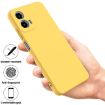 Moto G Power 2024 Yellow Liquid Silicone Dropproof Case - 2