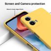 Moto G Power 2024 Yellow Liquid Silicone Dropproof Case - 4