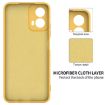 Moto G Power 2024 Yellow Liquid Silicone Dropproof Case - 6