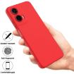 Moto G35 Red Silicone Dropproof Full Coverage Case by Motorola - 2