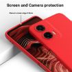 Moto G35 Red Silicone Dropproof Full Coverage Case by Motorola - 4