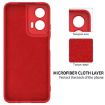 Moto G35 Red Silicone Dropproof Full Coverage Case by Motorola - 6
