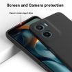 Moto G05/E15 Black Liquid Silicone Dropproof Phone Case - 4