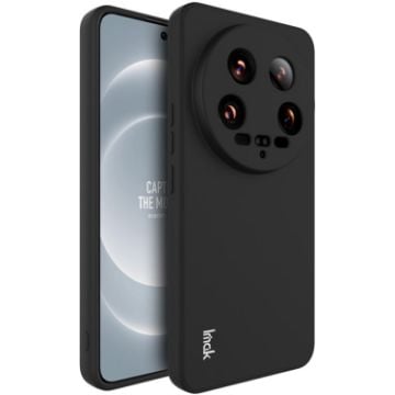 IMAK UC-4 TPU Phone Case, Straight Edge Black for Xiaomi 14 Ultra 5G - 1