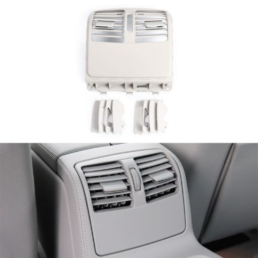Mercedes-Benz CLS W218 Rear AC Outlet Panel, Standard Grey White - 1