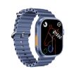 WS-E9 Ultra 2.2" IP67 Waterproof Smart Watch with Heart Rate & NFC (Blue) - 3