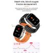 WS-E9 Ultra 2.2" IP67 Waterproof Smart Watch with Heart Rate & NFC (Blue) - 5
