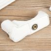 Canon EOS R50 White PU Leather Camera Half Case Base, 1/4" Thread - 4