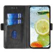 Realme P3 Ultra 5G Black/Grey Leather Phone Case with Buckle - 3