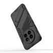 Realme 12+ 5G Global Punk Armor Phone Case with Holder (Orange) - 6
