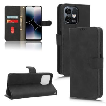 Ulefone Note 16 Pro Black Magnetic Flip Leather Case - 1