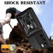 Realme C75 4G/14x 5G TPU Hybrid PC Case with Sliding Camera Cover - 4