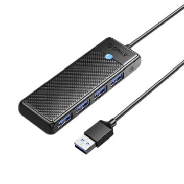 ORICO PAPW4A-U3 4 in 1 USB Multi-Function Docking Station (Black) - 1