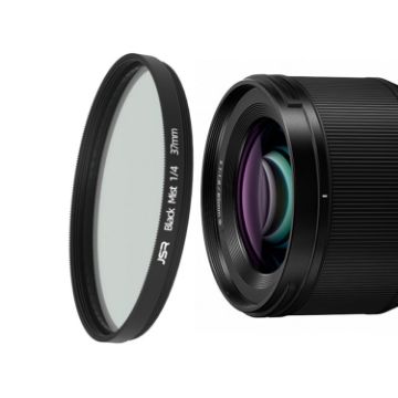 JSR 37mm Black Mist Camera Lens Filter (1/4 Filter) - 1