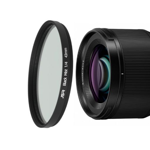 JSR Black Mist Camera Lens Filter, 43mm Size (1/4 Filter) - 1