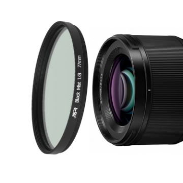 JSR 77mm Black Mist Camera Lens Filter (1/8) - 1