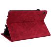 Samsung Galaxy Tab S5e Butterfly Flower Leather Case (Red) - 5