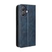 Ulefone Note 21 Retro Leather Phone Case - Magnetic Buckle, Blue - 3