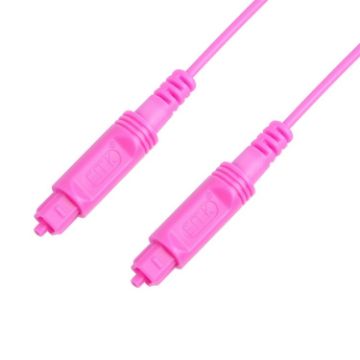 5m EMK Pink Digital Audio Optical Fiber Speaker Cable OD2.2mm - 1