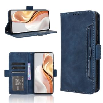Ulefone Note 17 Pro Blue Leather Case with Card Slots - 1