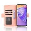 Ulefone Note 21 Pink Leather Case with Card Slots, Calf Texture - 6