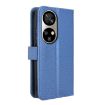 Ulefone Note 17 Pro Blue Leather Phone Case with Diamond Texture - 3