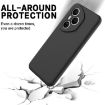For Honor 400 Pro Global Black Liquid Silicone Phone Case - 5