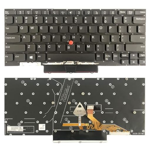 Lenovo ThinkPad X1 Nano US Backlit Laptop Keyboard - 1