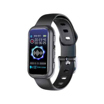 JNN S16 Bluetooth MP3 Noise Reduction Recording Bracelet 16GB - 1