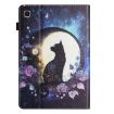 Samsung Galaxy Tab A 10.1 2019 Leather Case - Cat Design - 3