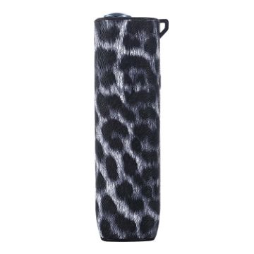 IQOS ILUMA ONE Leopard TPU+PU Leather E-Cig Case with Lanyard (White) - 1