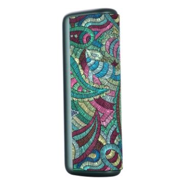 IQOS ILUMA Prime Leather Protective Case - Waist Flower Green - 1