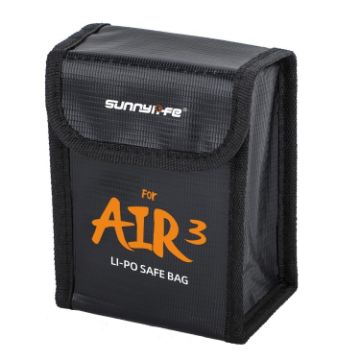 Sunnylife Explosion-Proof Safe Bag for DJI Air 3 Li-Po Batteries - 1