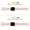 Apple Watch Series 3 38mm Pink Silicone Pin Buckle Band - 2