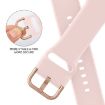Apple Watch Series 3 38mm Pink Sand Silicone Band with Pin Buckle - 3