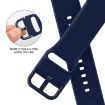 Apple Watch Series 3 38mm Silicone Band, Midnight Blue, Pin Buckle - 3